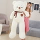 thumbnail image 5 of Oso de peluche clásico de 60/80/100cm para niños y niñas, peluche suave de animales, cinta, corazón, oso, almohada, regalo de cumpleaños y San Valentín, 5 of 5