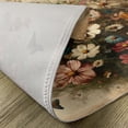 thumbnail image 4 of Ambesonne Vintage Place Mats Set of 4, Dancing Butterfly Floral, Standard Size, Sand Brown Multicolor, 4 of 5