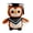 Blue, variant on Graduation Themed Owl Doll Decoration Soft Plush Toy For Preschool Gift