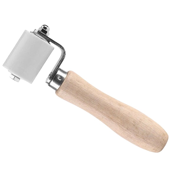 Rodillo de presión manual con costura de silicona de 40 mm resistente al calor para de película de automóvil Blanco Zulema Rodillo de presión