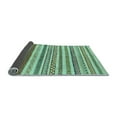 thumbnail image 2 of Ahgly Company Indoor Rectangle Abstract Light Blue Modern Area Rugs, 7' x 9', 2 of 4