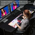 thumbnail image 6 of Jahosin Large Gaming Mouse Pad with Stitched Edges,[35.4x15.7In] Extended Mouse Pad with Non-Slip Natural Rubber Base for Gamer/Desktop/Office/Home 90x40 CatJ, 6 of 6