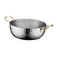 thumbnail image 5 of Baoblaze Korea Ramen Pot Double Ear Noodles Cooking Pot for Camping Restaurant Picnic 20cm, 5 of 8