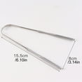 Stainless Steel Tongue Scraper Awwp Big Sale Silver Ongue Scraper for