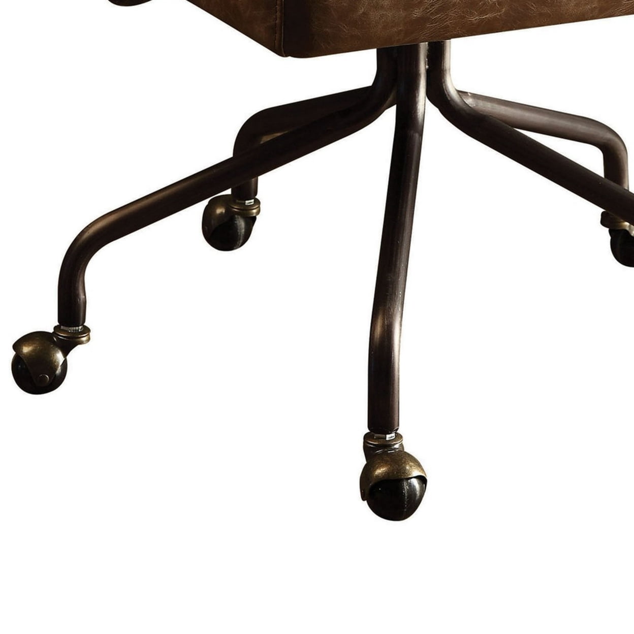 Acme Furniture Hallie Office Chair, Vintage Whiskey Leather