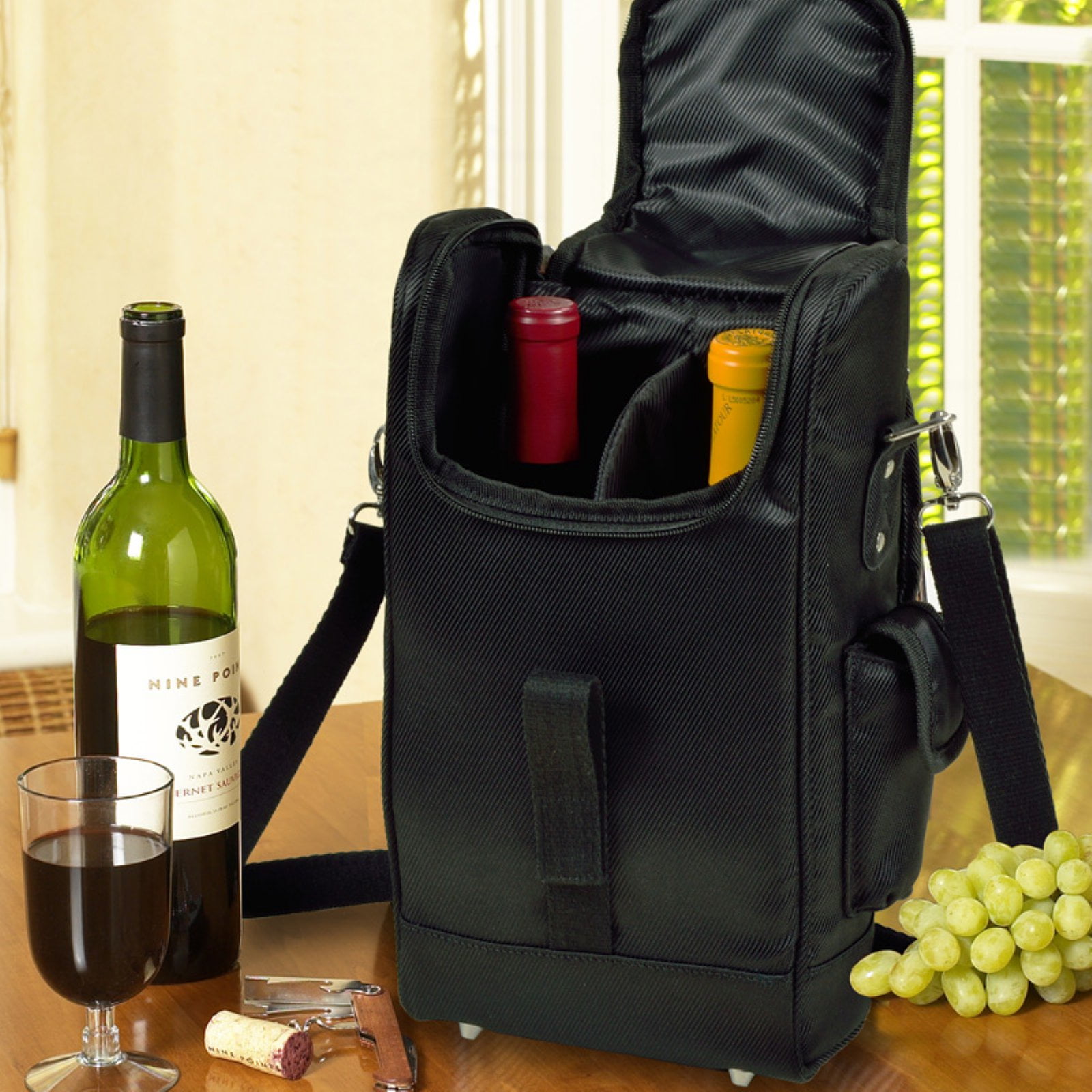 Picnic at Ascot 2 Bottle Insulated Picnic Wine Tote