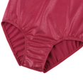 thumbnail image 2 of BAOHULU Sequin Gymnastics Leotard for Girls 3/4 Sleeve Red Dancewear, 2 of 5