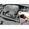 thumbnail image 1 of K & N Filters Cold Air Intake 63-1564 63 Series AirCharger; Black Polyethylene Tube; Red Filter; With Heat Shield, 1 of 2