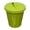 Green, variant on Unique Small Wastebasket Small Garbage Bin Reinforced Construction Space Saving For Home And Work Areas