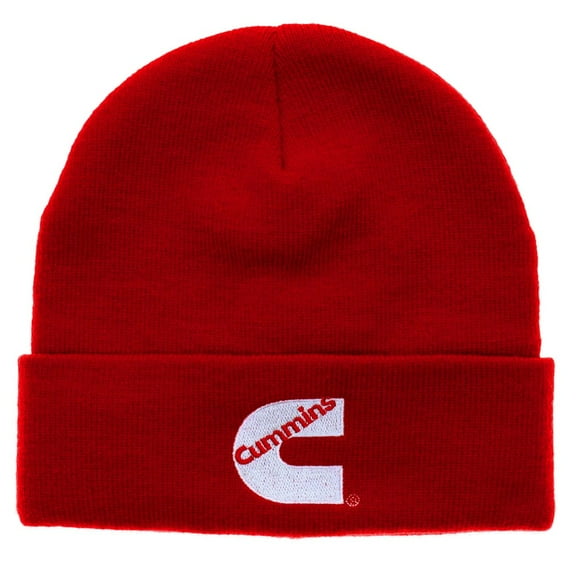 DAS COMPANIES Cummins Unisex Winter Knit Beanie Hat Red Watch Cap Adult Size CMN5089