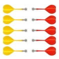 thumbnail image 1 of 10-Piece Safe Plastic Magnetic Darts with Strong Magnets - 8cm Length, Red & Yellow (5 Each) - for Magnetic Dartboards (Board Not Included) - Secure Attachment, Kid-Friendly Design, Durable Hard, 1 of 6