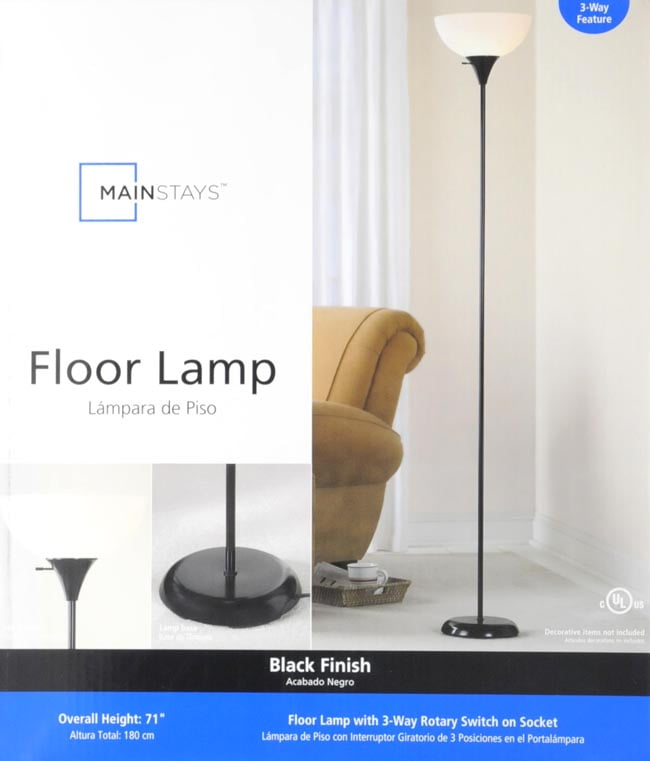 Combo Floor Lamp 71 Light Office Modern Home Room Decor Black Combo Floor Lamp 71 Light Office Modern Home Room Decor