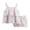 outfit 52#White, variant on oqasdz Baby Girls Summer Outfits Floral Dress Spring Cotton Double Layer Yarn Breathable Home 2 Piece Clothing Sets Casual Outdoor