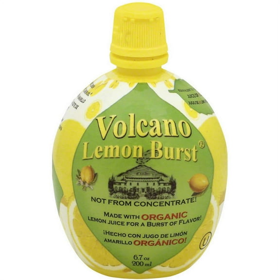 Volcano Lemon Burst Juice - Case Of 12 - 6.7 Oz