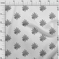 thumbnail image 2 of oneOone Tissu Popeline de Coton Imprimé Feuilles 1 Yard 56 Pouces de Large, 2 of 4