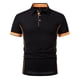thumbnail image 2 of pstuiky camisetas de hombre, Camiseta informal de manga larga para hombre, con botones y cuello vuelto camisas casuales para hombre l, 2 of 8