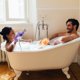 thumbnail image 4 of Guante exfoliante Karenhi Honeycomb Bath Guante, estropajo corporal, 4 of 7