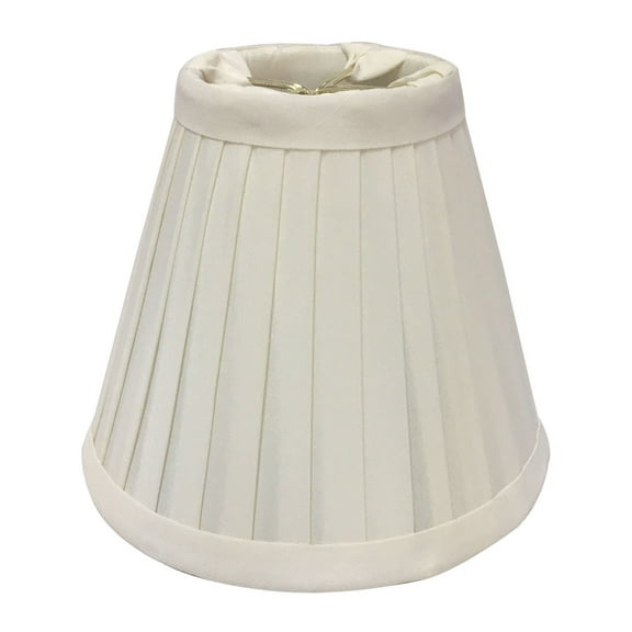 Royal Designs, Inc. Empire Pleated Chandelier Basic Shade CS-841WH, White, 3 x 6 x 5