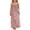 Pink*, variant on RUTAYY Children Girls Dress Solid Color Round Neck Sleeveless Backless Loose Fit Home Wear Summer Chic Holiday Dresses