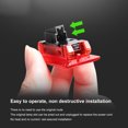 thumbnail image 4 of Car Door Warming Light, DC Drive Mode High Brightness Car Puddle Lights Red  for Model X, 4 of 8