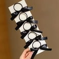 thumbnail image 4 of Hzzsbu 10Pcs Women's Bow Hair Tie, Fashionable Ponytail Holder Cute Hair Ropes Suitable for Daily Use Hair Accessories, 4 of 7