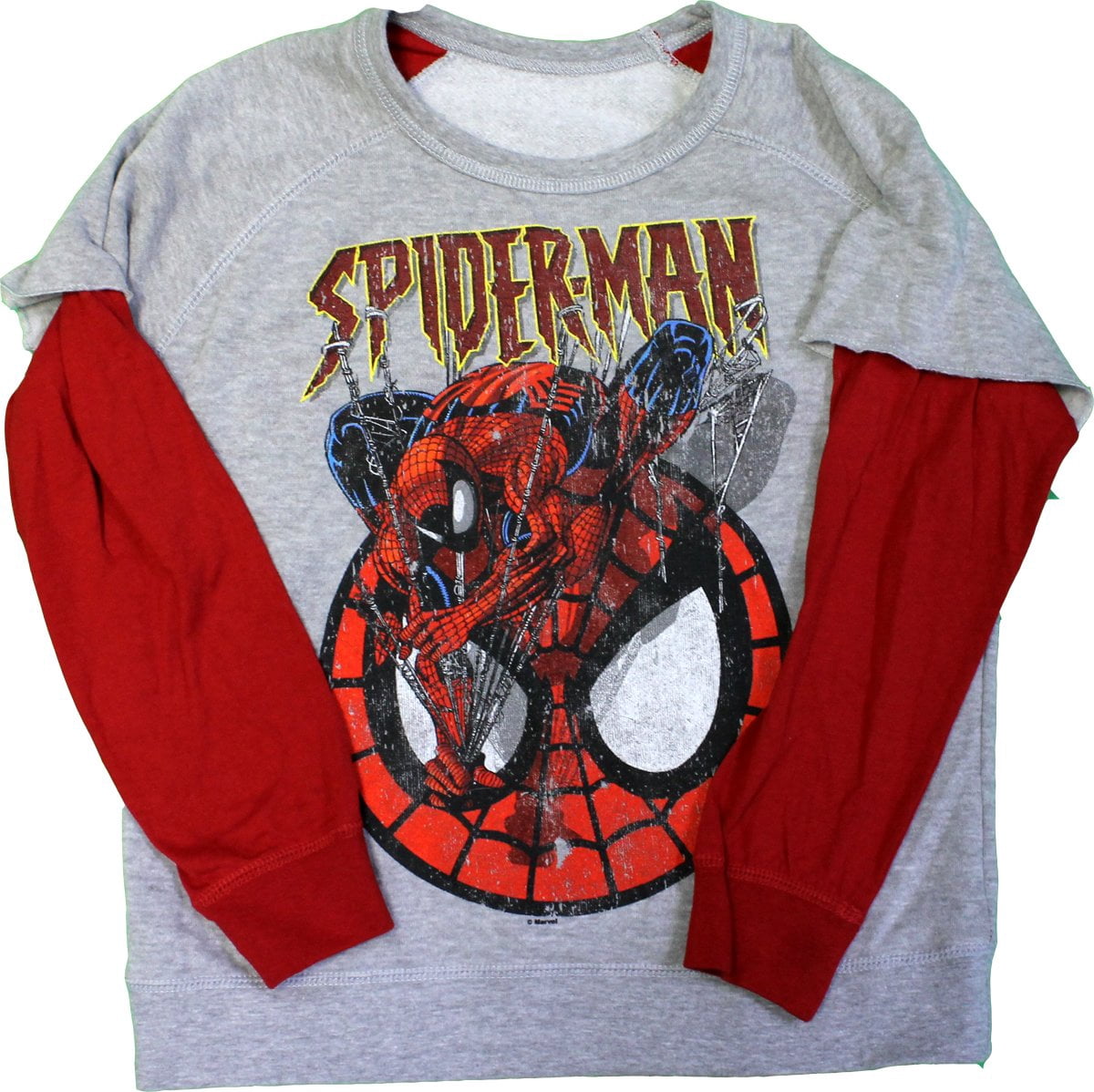 Spider-Man - Jump & Roll Juvy Reversible Crewneck Sweatshirt - Juvy 7