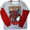 thumbnail image 2 of Spider-Man - Jump & Roll Juvy Reversible Crewneck Sweatshirt - Juvy 7, 2 of 3