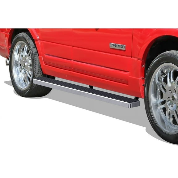 2006-2010 Ford Explorer 4 Door (Excl. Models With Rear A/C) Hairline Finish 5 Inch Door to Door Side Bar Side Step Running Board