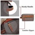 thumbnail image 4 of Kit de afeitado de piel HUOGUO Crazy Horse para hombre, 4 of 5