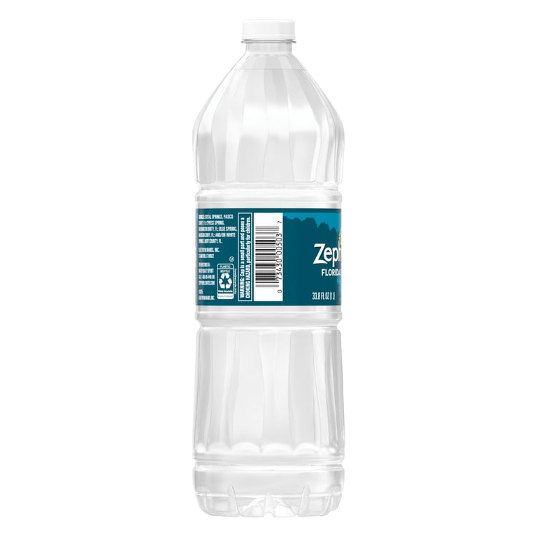 一枝春 One Spring WATER FEELING 7個セット Zephyrhills Florida Spring Water, 1 Liter, Single Plastic Bottle