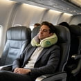 thumbnail image 5 of Gumesh U Shaped Travel Neck Pillow, Soft Plush Pillow for Sleeping, Skin Friendly, Breathable with Anti Releasing Buckle, Great for Office Nap, 5 of 6