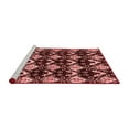 thumbnail image 2 of Ahgly Company Machine Washable Indoor Rectangle Abstract Red Modern Area Rugs, 2' x 5', 2 of 4