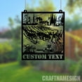 thumbnail image 3 of Craftnamesign Custom Vineyard Last Name Garden Metal, Outdoor Vineyard Farm Metal Hanging, 3 of 4