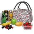 thumbnail image 3 of Balery Daisies Flowers Bolsa de Aislamiento Portátil – Bolsa de Almuerzo con Forro de Aluminio Mejorado, Funda Impermeable y Fácil de Limpiar para Picnic y Caja de Almuerzo, 3 of 6