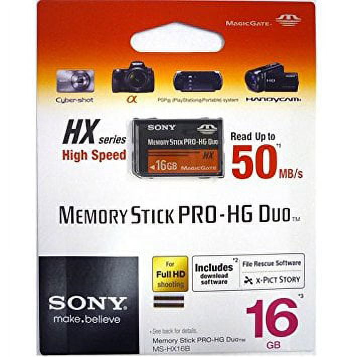 Amazon.com: MS16GB High Speed Memory Stick Pro Duo Mark2