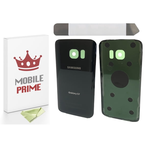 MobilePrime Black Back Cover Complete Professional Repair Kit Compatible with Tools for Samsung Galaxy S7