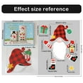 thumbnail image 3 of Christmas DecorationsStickersChristmas Refrigerator Magnet Set Christmas Decoration Refrigerator Snowman. Santa . . Refrigerator Magnet Home Decor.Household stickers, 3 of 9