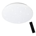 thumbnail image 1 of Lámpara de techo LED ultradelgada de 24 W con control remoto y luz de cielo estrellado variable, 1 of 5