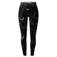 thumbnail image 4 of TGPMGRZ Halloween Leggings for Women Tummy Control Stretch Soft Yoga Pants for Workout Gym #01 Black, Size L, 4 of 4