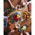 thumbnail image 4 of NUTRIUPS 2.5L Glass Casserole with Glass Lid Square Casserole Dish for Oven Glass Microwavable Bowl With Lid, 4 of 6