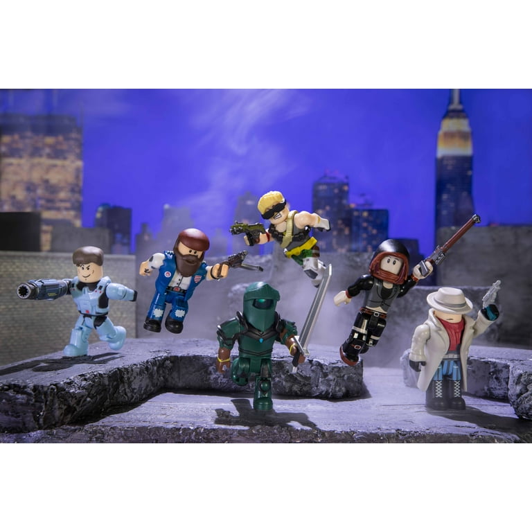  Roblox Action Collection - Q-Clash Six Figure Pack [Includes  Exclusive Virtual Item]