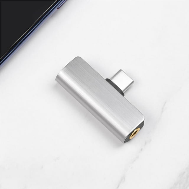 VONKY Adaptateur Audio 2 en 1 Type C vers 3,5 mm pour Jack Écouteurs Charge USB Type-C
