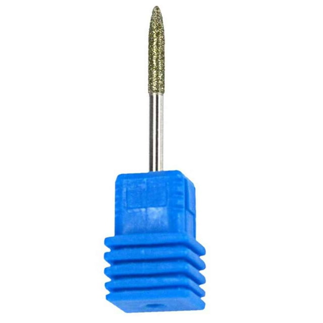 Decodeary 17 Types Nail Drill Bit Rotate Burr Cuticle Clean Manicure Tools No.11 1Set