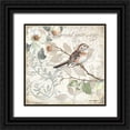 thumbnail image 1 of Phillips, Anita 12x12 Black Ornate Wood Framed with Double Matting Museum Art Print Titled - Spread Your Wings, 1 of 4
