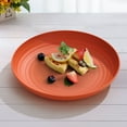 thumbnail image 6 of 8.9 Inches Unbreakable Wheat Straw Plates - Reusable Plate - Dishwasher & Microwave Safe - Healthy, BPA Free & Eco-Friendly, 6 of 6