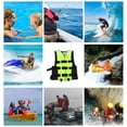 thumbnail image 3 of Fluorescent Yellow Kids' Safety Vest for Boating, Skiing, and Water Activities, 3 of 5