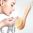 thumbnail image 4 of Cepillo de limpieza facial Aisilk Wooden Natural Bristles, paquete de 2, 4 of 9