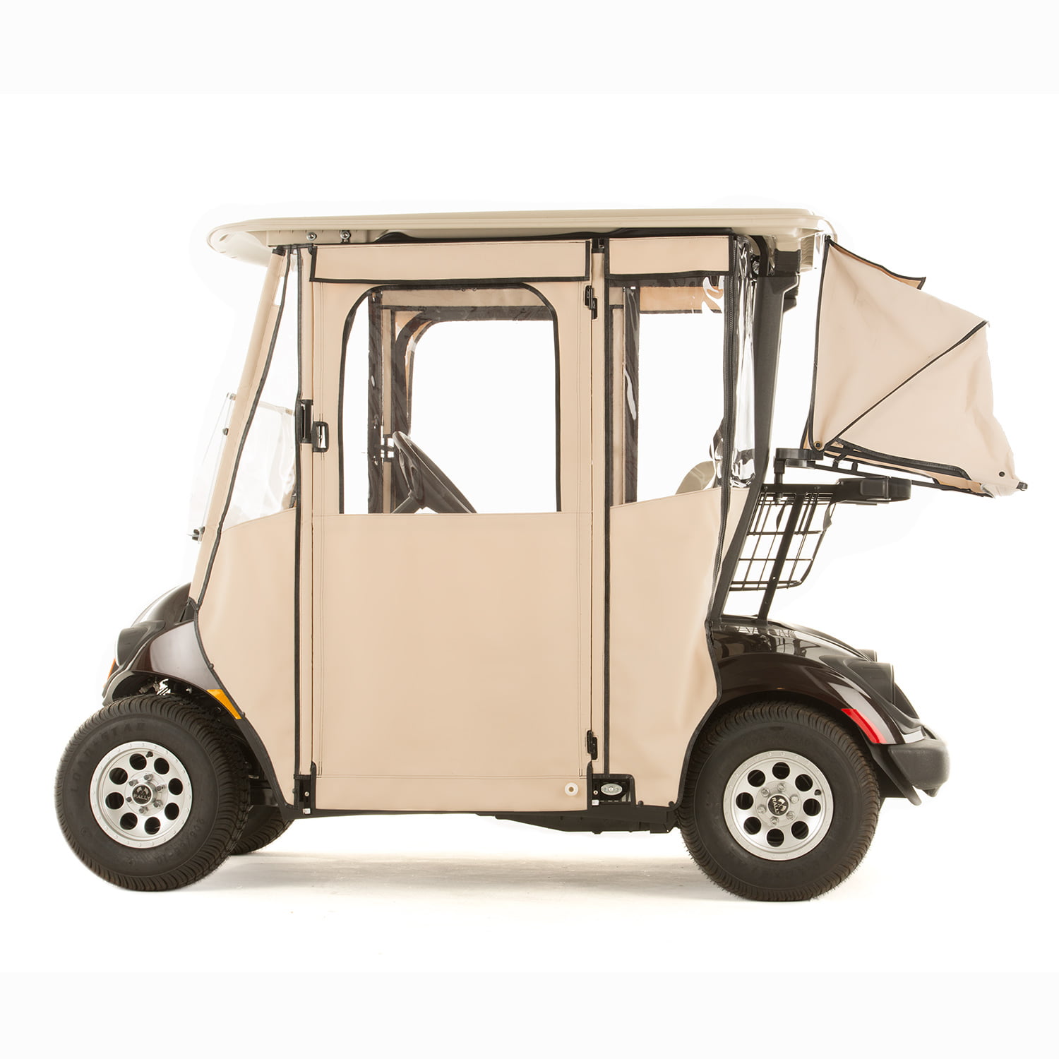 Sunbrella Track-Style Golf Cart Enclosure – Select Golf Cart Covers