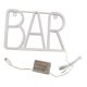 thumbnail image 3 of Letrero de neón para bar, luz de neón LED, letrero de luz de neón con barra de letras USB para bar, decoración de pared, letreros iluminados colgantes , cálido, 3 of 8