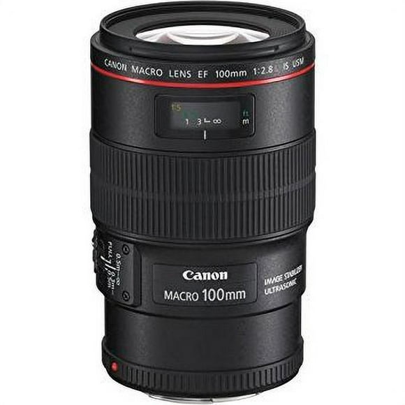 Canon EF 100mm f/2.8L IS USM Macro Lens for Canon Digital SLR Cameras International Version (No warranty)